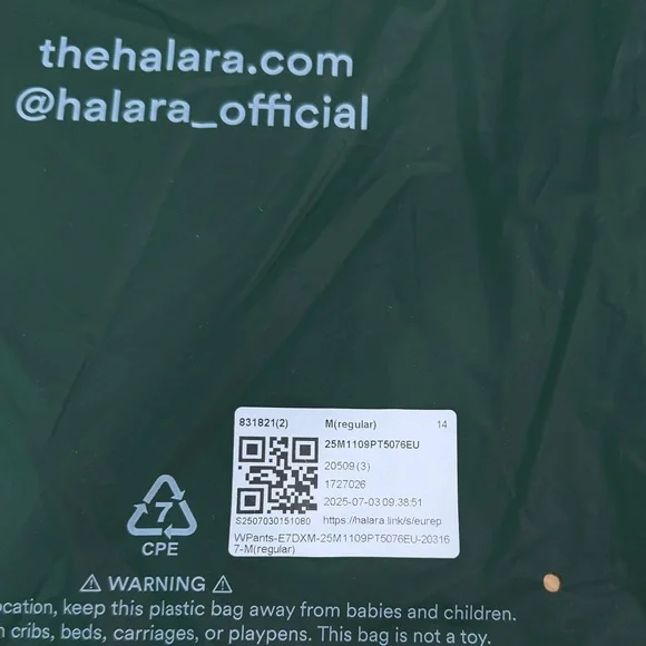 Halara Flex High Waisted Stripe Wide Leg Flowy Washed Casual Jeans Pockets M - Picture 7 of 7